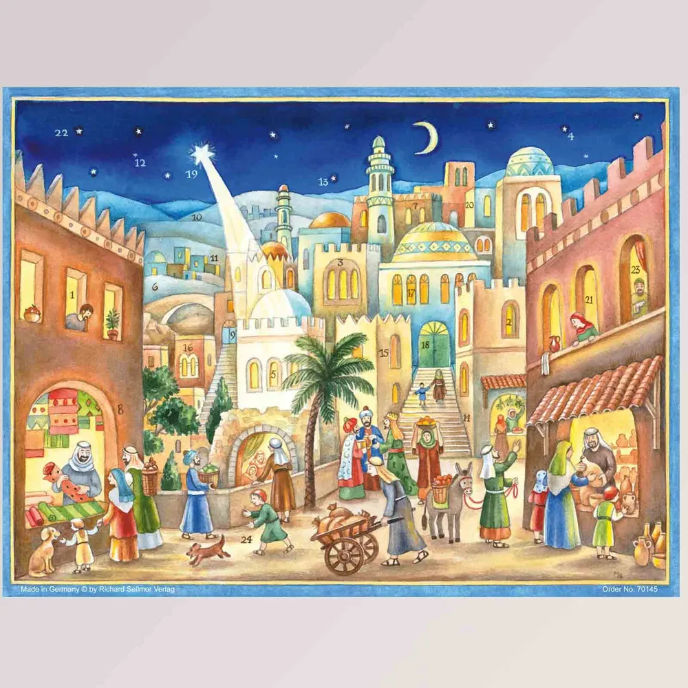 Adventskalender "Zu Bethlehem geboren"