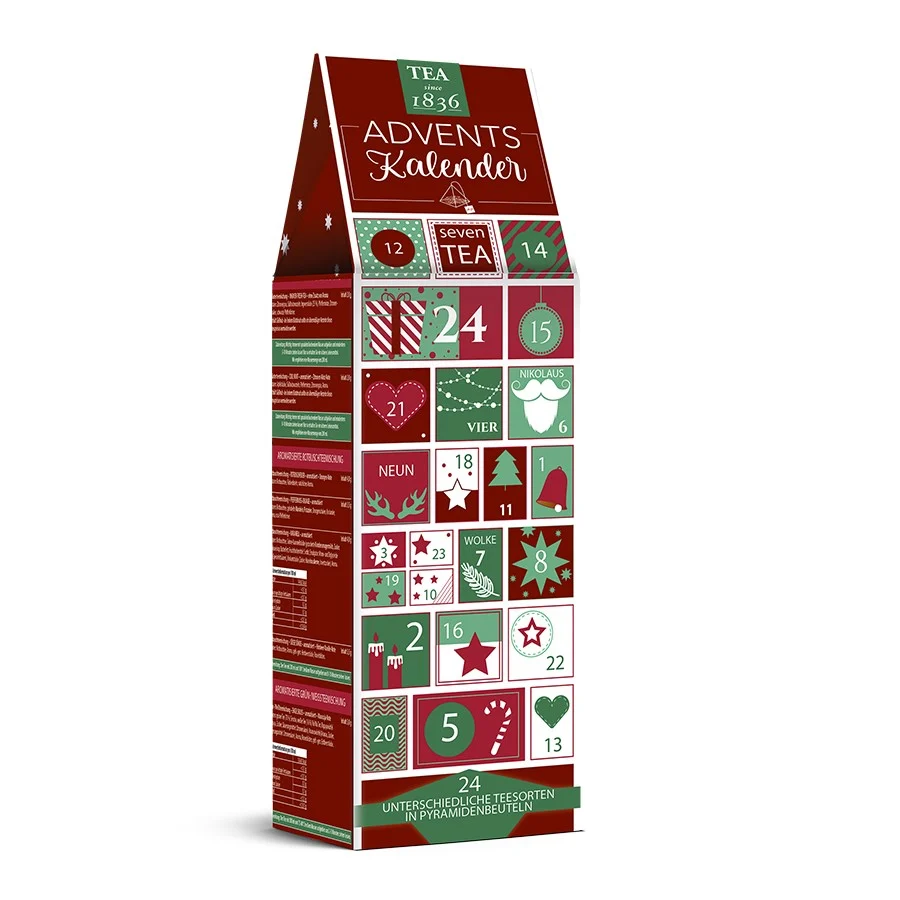 Tee - Adventskalender "Rote Türen"