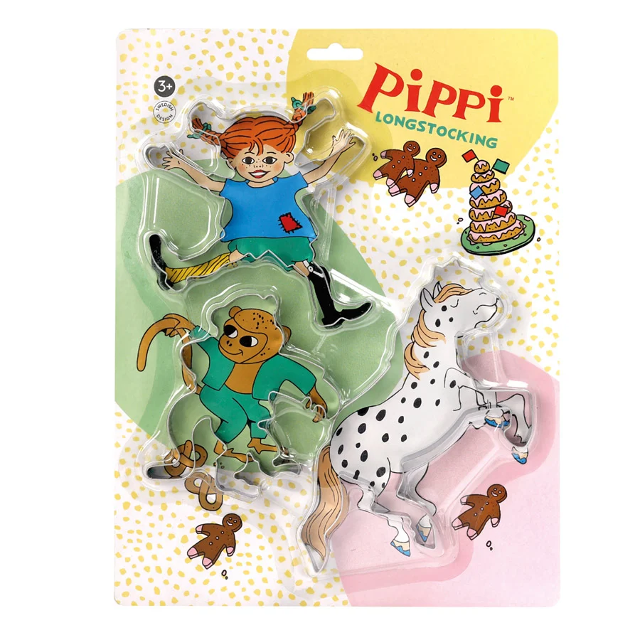 Ausstechformen Pippi Langstrumpf und Freunde