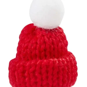 Wichtel Strickmütze rot
