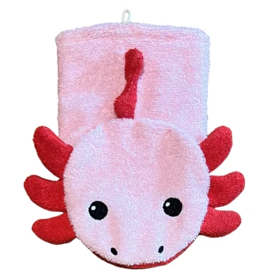 Bio Waschlappen - Axolotl