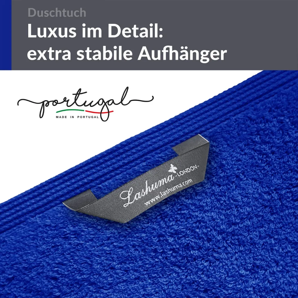 Duschhandtuch 70x140 cm Blau - Azur