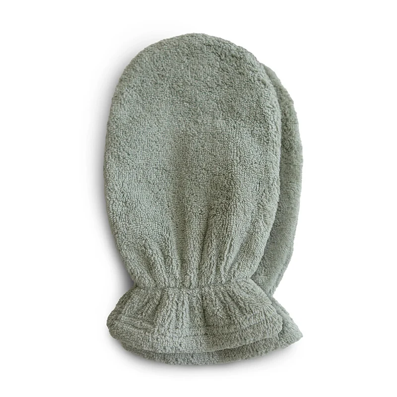 Mushie 2er Set Waschlappen Moss