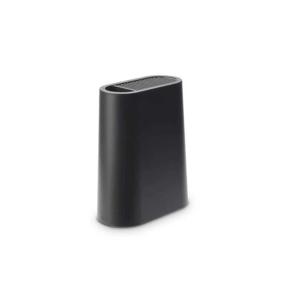 Brabantia Messerblock mit Utensilienhalter Profile, Messerhalter, Messerständer, Kunststoff, Dark Grey, 129889