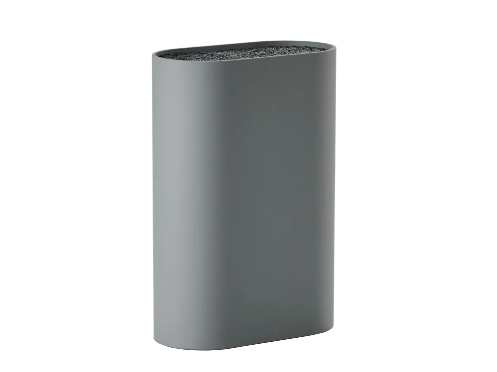 Zone Denmark Singles Messerblock Grau, 17 x 9 cm
