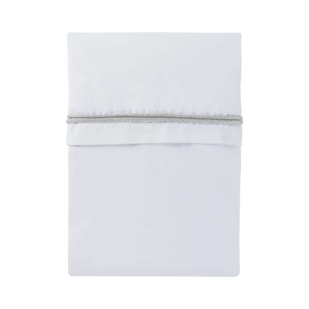 <tc>Baby's Only</tc> Bettlaken Strickpaspel Silber/Grau/Weiß