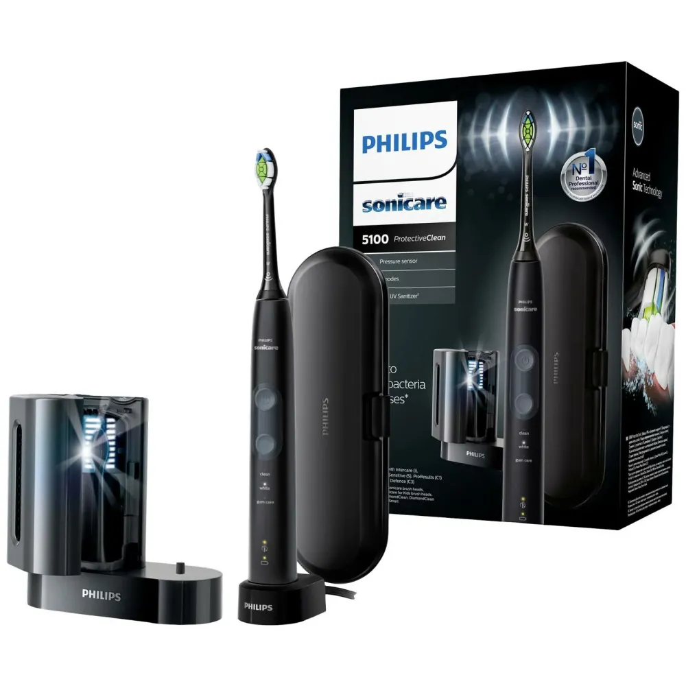 C-Ware Philips Sonicare Protective Clean 5100 Elektrische Schallzahnbürste Siehe Text