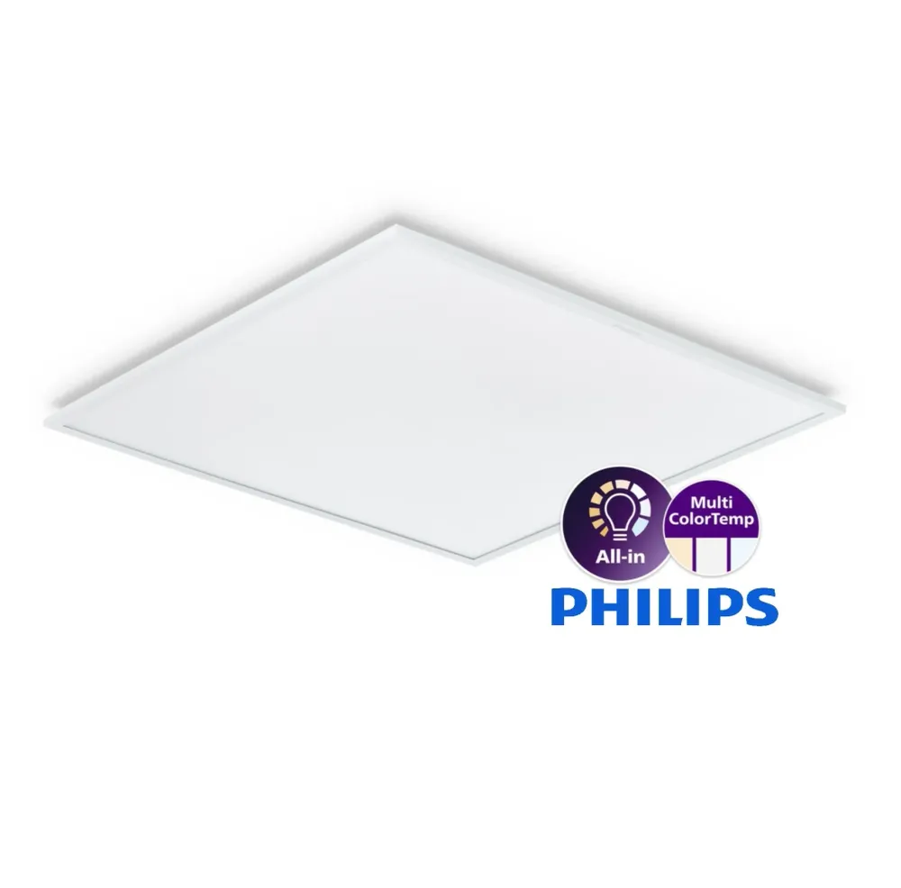 Philips Ledinaire LED-Panel | 60x60cm | 28W | 3600 Lumen | CCT – Einstellbare Lichtfarbe | UGR 19