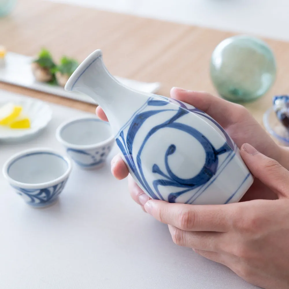 Arabeske Tokkuri Sake-Karaffe