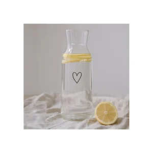 Karaffe I Herz Schwarz