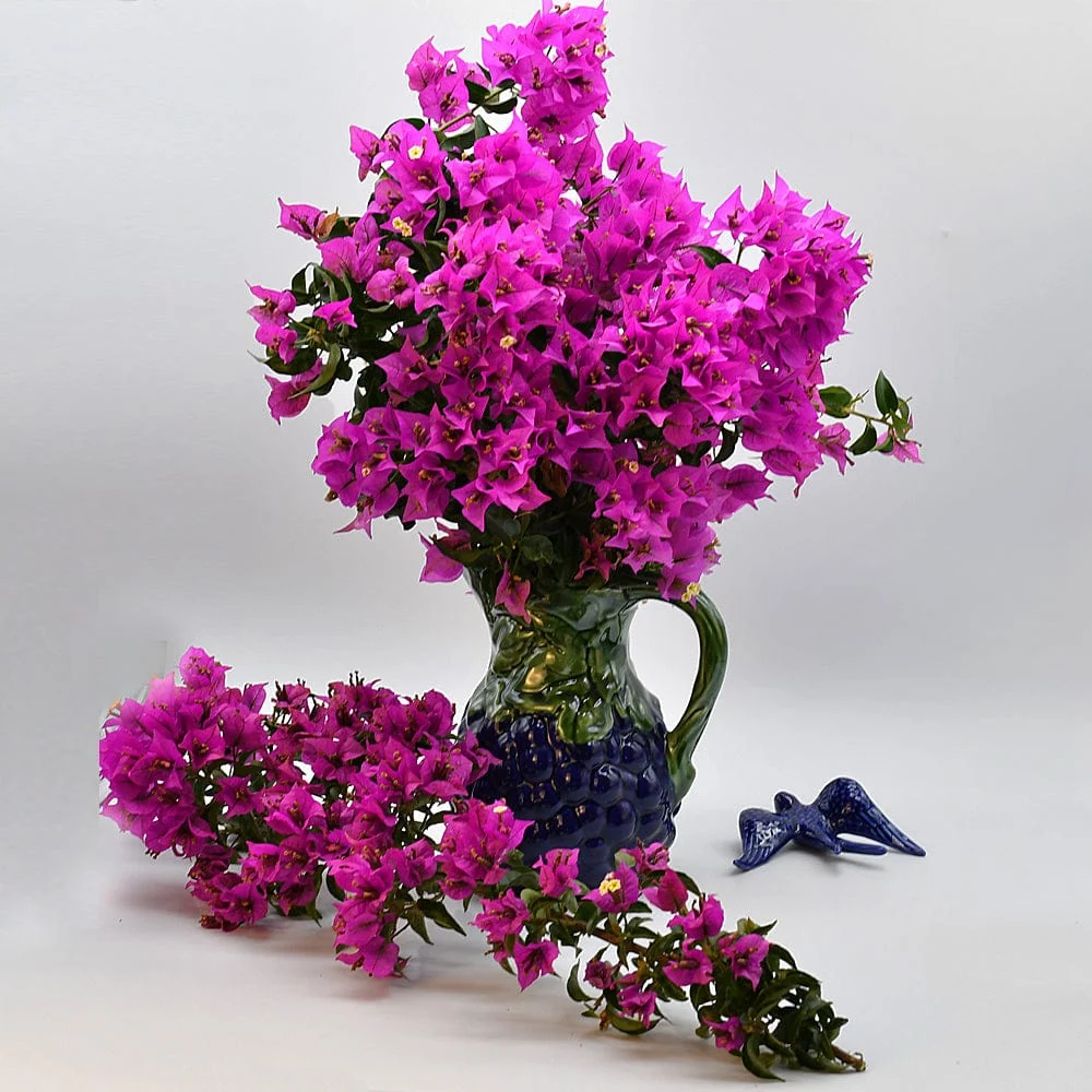Keramik-Karaffe "Uvas" - Mauve
