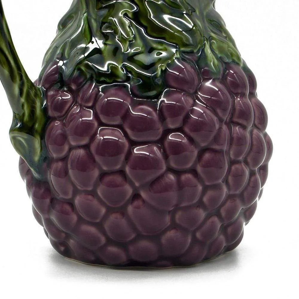 Keramik-Karaffe "Uvas" - Mauve