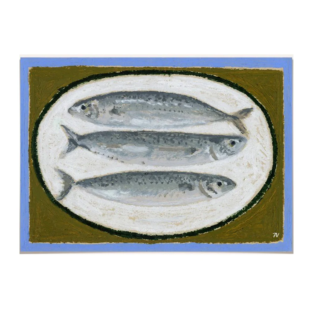 PSTR - Isabelle Vandeplassche "Fish on Plate"