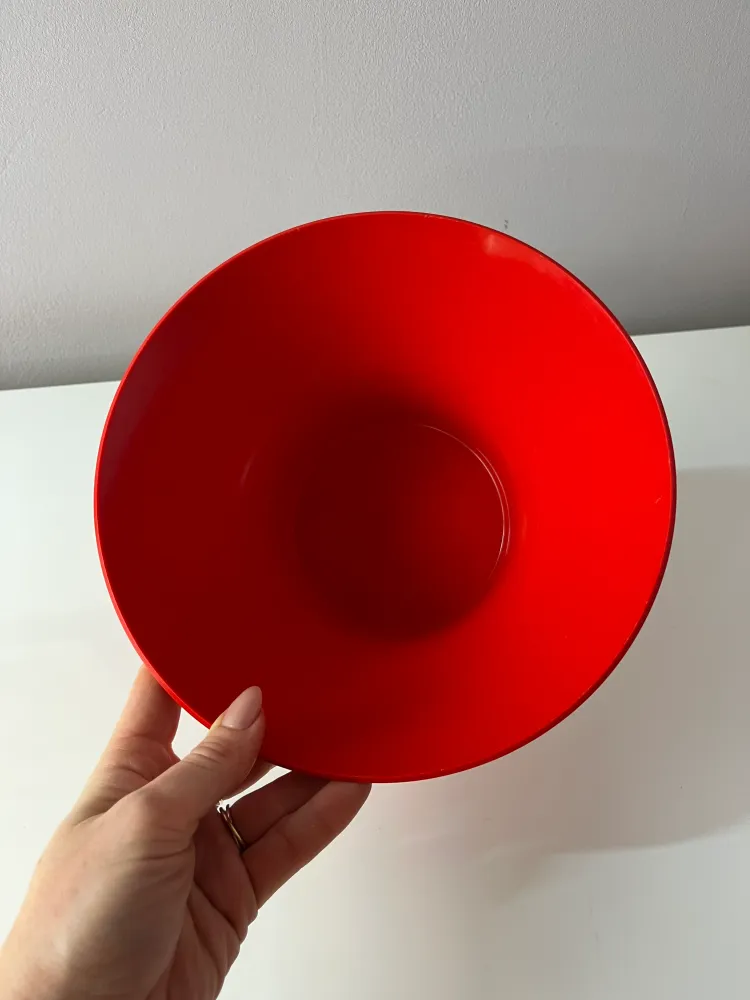 Schüssel medium rot von Henning Koppel für Ørskov Design