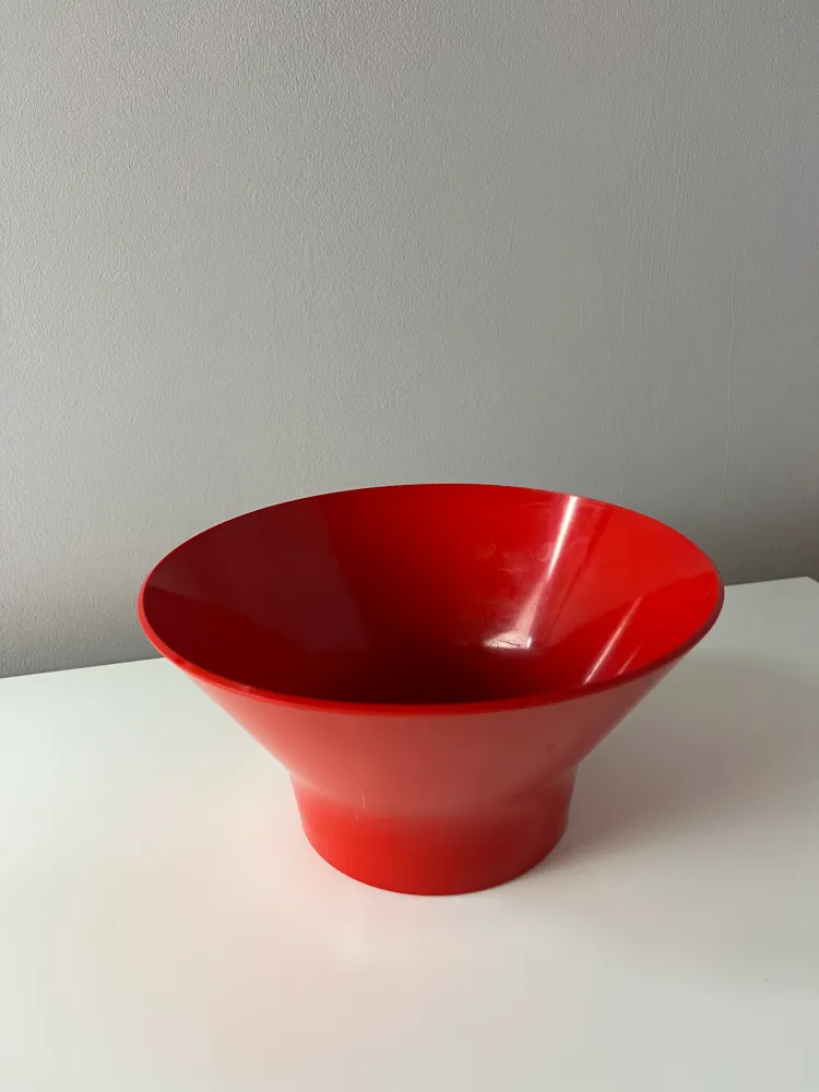 Schüssel medium rot von Henning Koppel für Ørskov Design