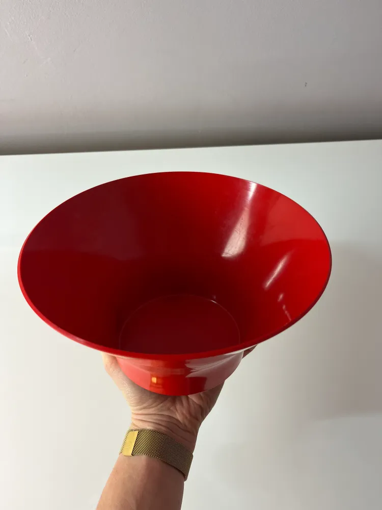 Schüssel medium rot von Henning Koppel für Ørskov Design