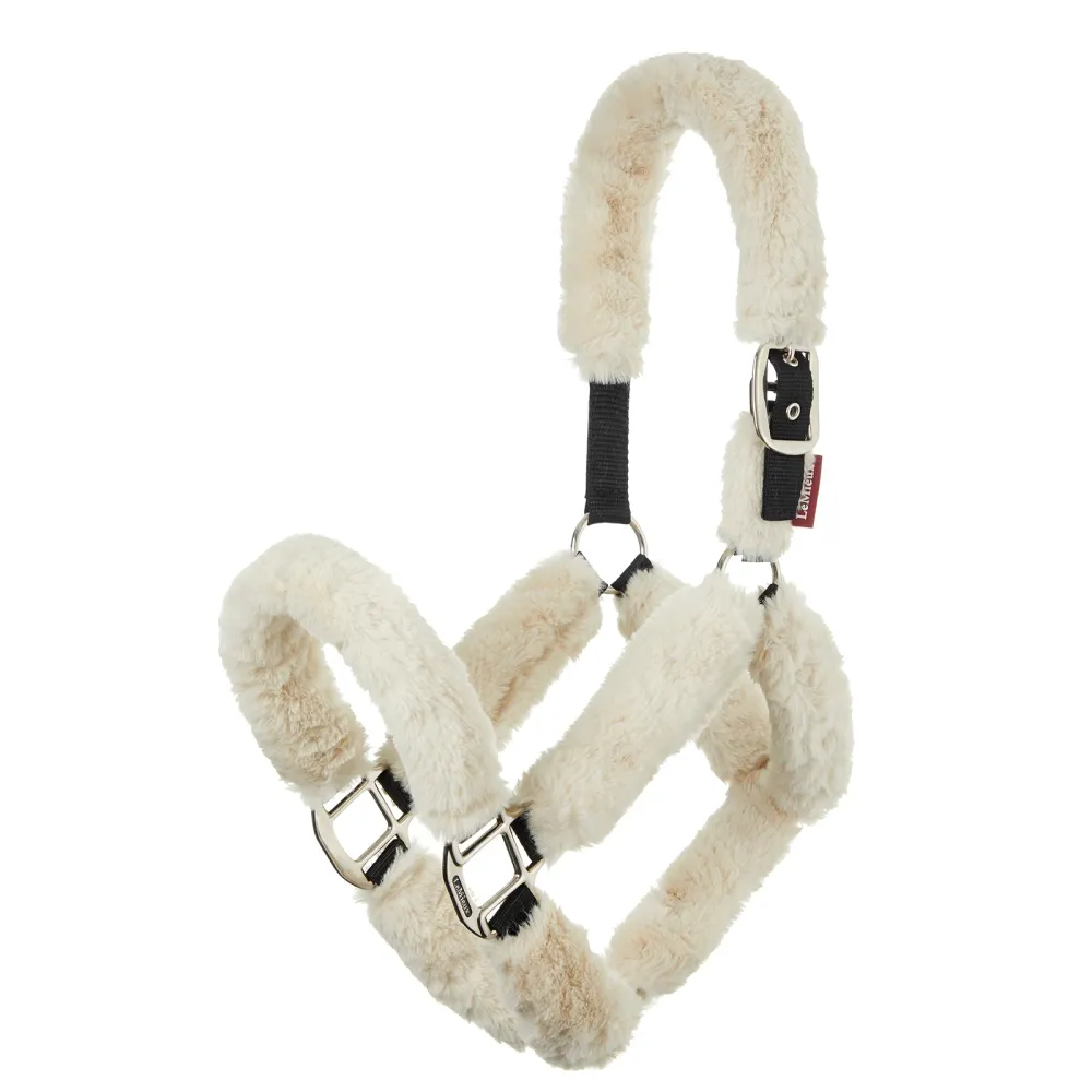 Ultra Luxe Halfter Natural/Black V