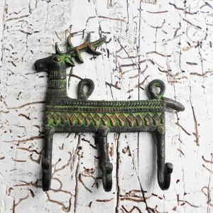 Garderobenhaken, Wandhaken, Kleiderhaken, Messing