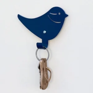 Marnelly - Wandhaken Vogel Blau