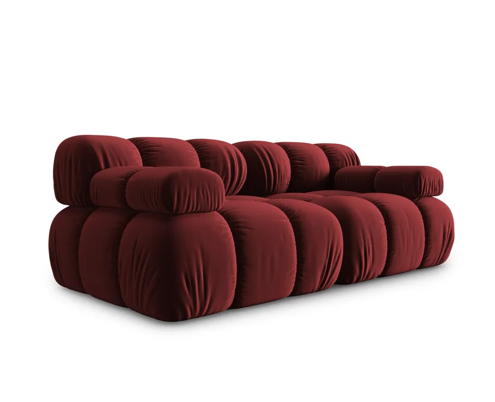 2-Sitzer-Samtsofa Ruby Tropea
