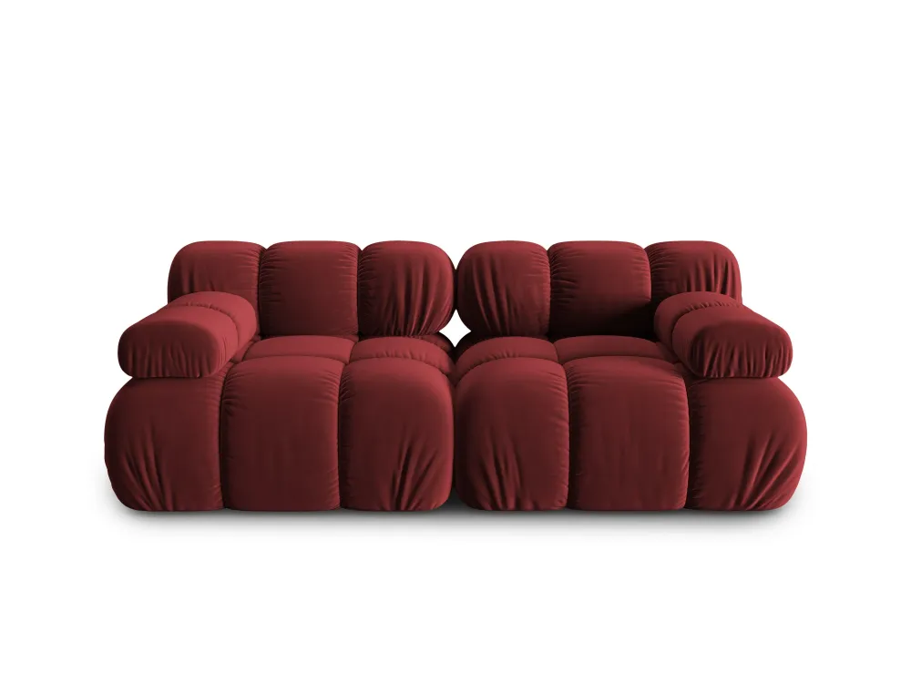 2-Sitzer-Samtsofa Ruby Tropea