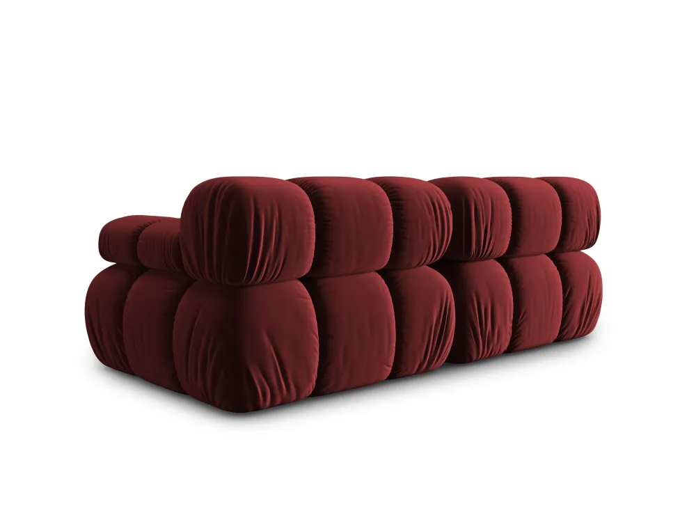 2-Sitzer-Samtsofa Ruby Tropea