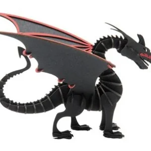 3D-Papiermodell – Drache