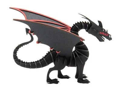 3D-Papiermodell – Drache