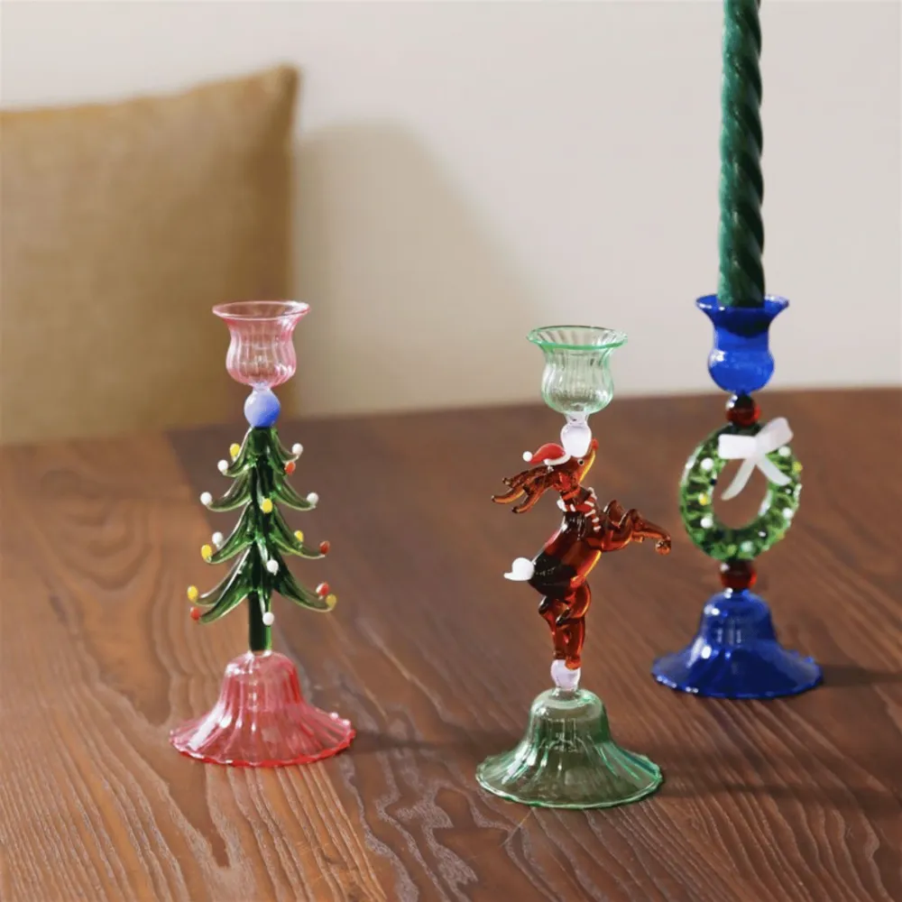 &Klevering - Rentier-Kerzenständer
