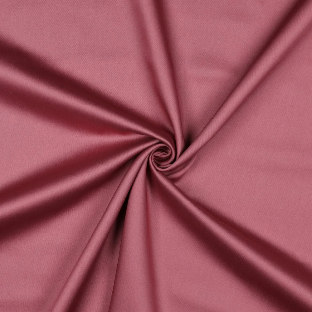 Baumwollsatin uni blush