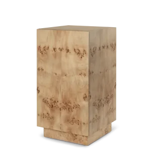 Burl Side Table - Natural