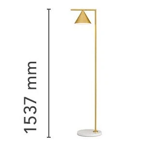 Flos - Stehleuchte CAPTAIN FLINT LED Messing