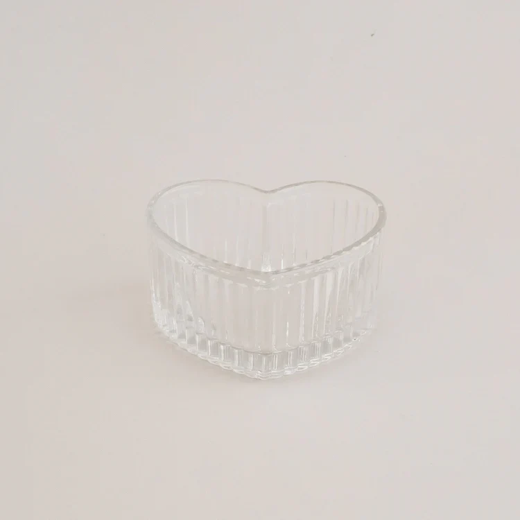 Glasschale Herz