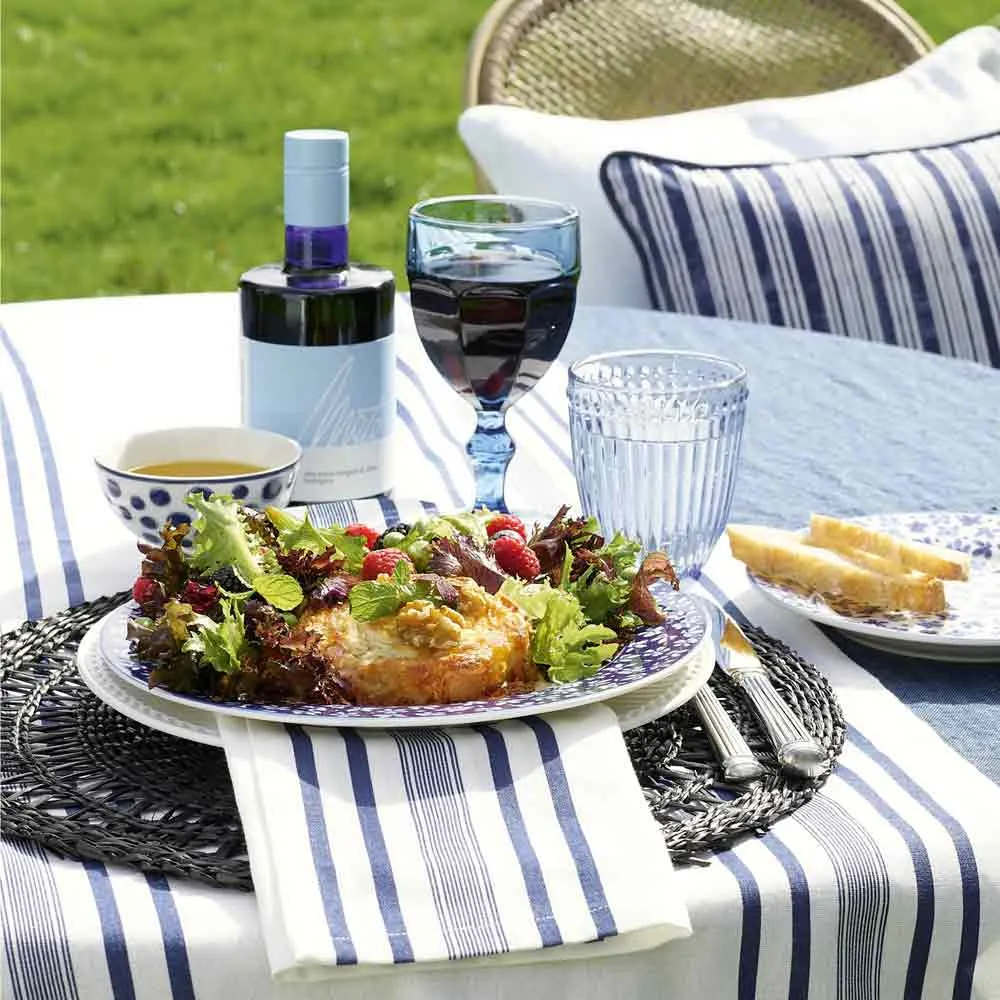 GreenGate - Glance Stoffserviette blue