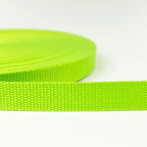 1m Gurtband 2cm breit uni lime