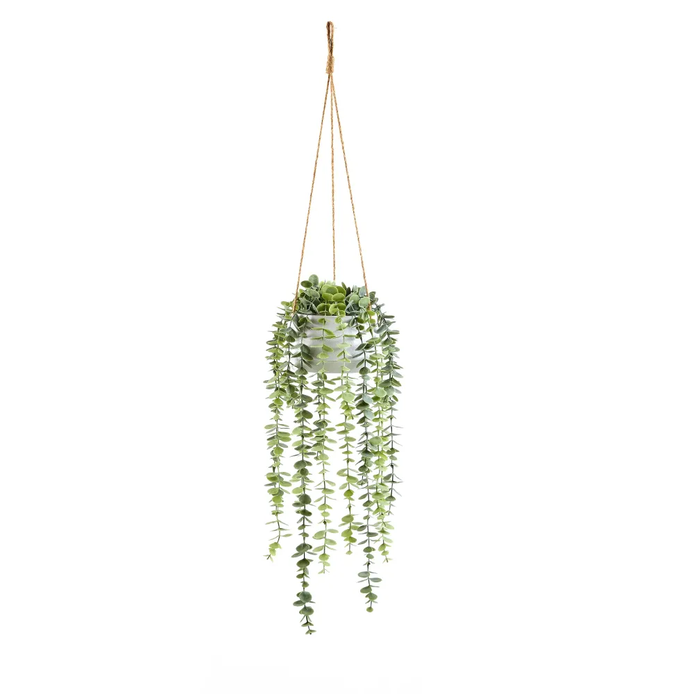Künstliche Hänge-Eukalyptus – Philemon | 95 cm
