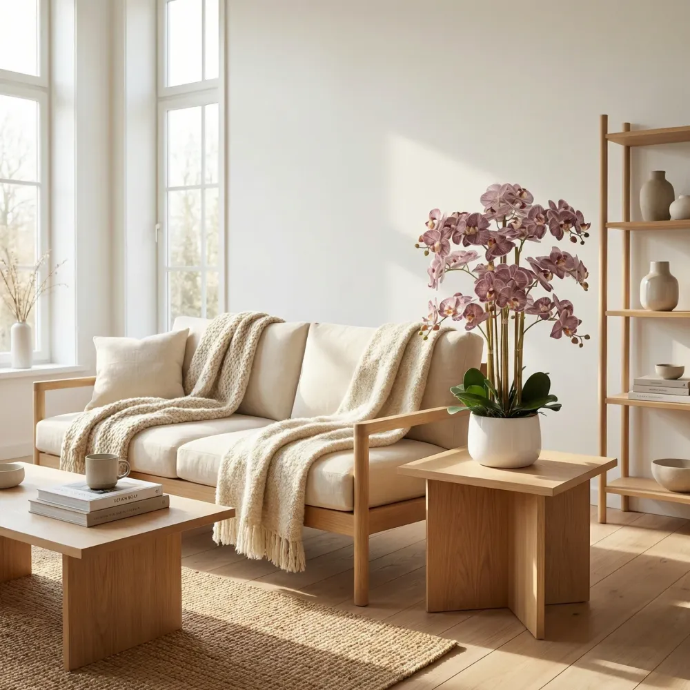 Künstliche Orchidee - Chen | 80 cm