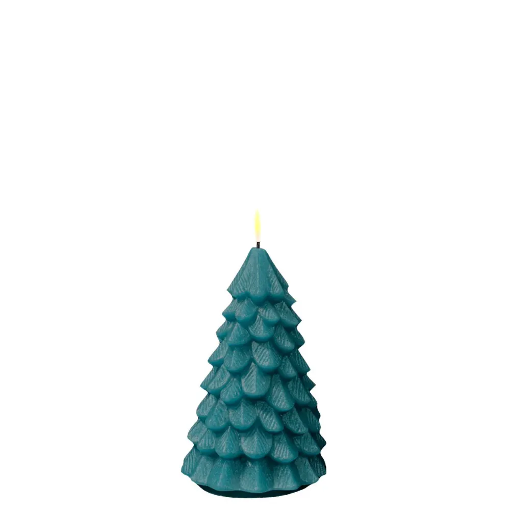 LED-Weihnachtsbaum, 16 cm, dunkelgrün