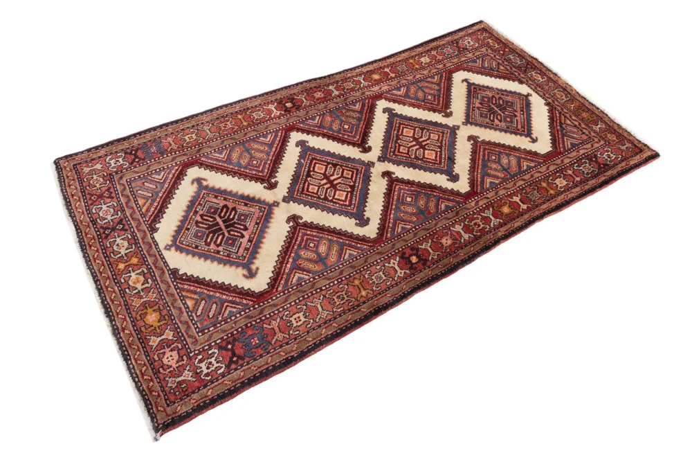 Läufer Perser - Nomadic - 230 x 120 cm - rost
