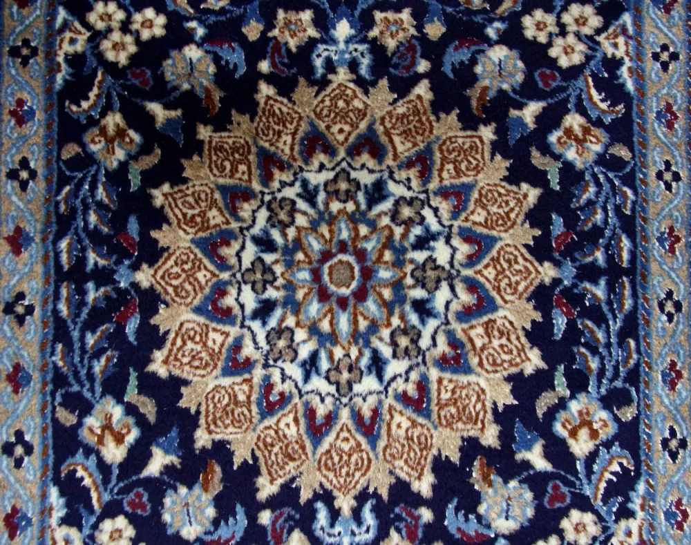 Perserteppich - Nain 340 x 80 cm Teppich Läufer