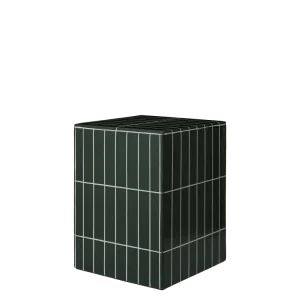 Pillar Side Table - Dark Green