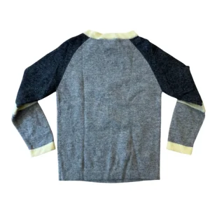 Pullover Grau und Dunkelblau Gr.92/98 | Eden & Zoe