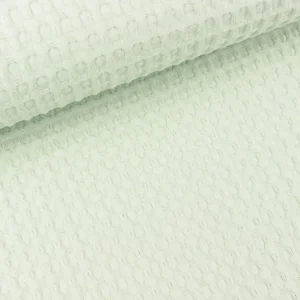 Soft Waffle Waffelpiqué hellmint uni