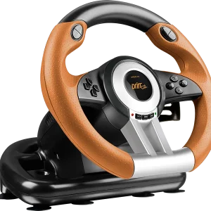 SpeedLink Drift OZ Racing Wheel – PC – Schwarz/Orange