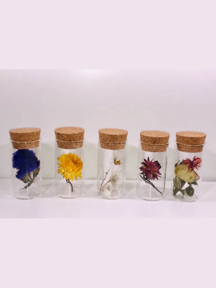 Tube Fleur Sechee 7cm
