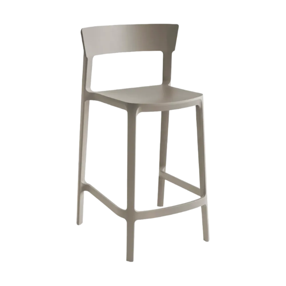 Barstuhl SKIN taupe