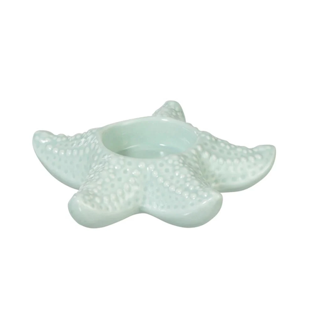 J-Line - Teelichthalter Seestern Mint Large