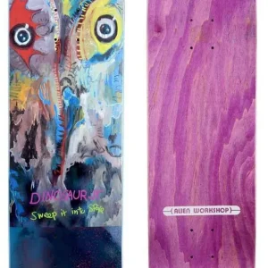 Alien Workshop X Dinosaur Junior Sweep It Into Space 8.5 Deck