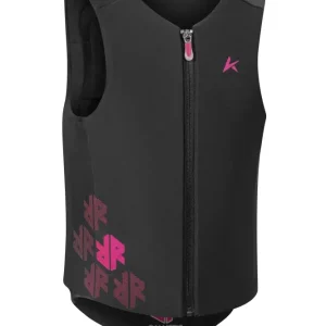 Ballistic Flex Fit Pro Junior Ballistic Weste mit Rückenprotektor Black/Pink 104