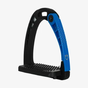 EQUESTRO SAFTY STIRRUPS JUNIOR BLACK/BLUE